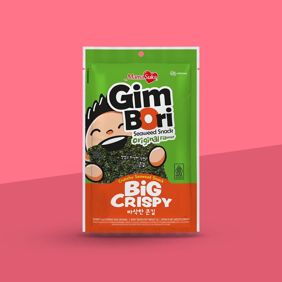 Gim Bori BIG CRISPY Rasa Original